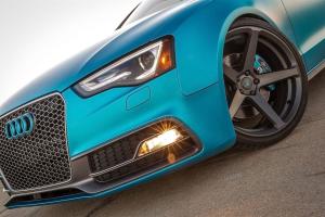 Audi S5 Coupe on Carbon Graphite Vorsteiner Wheels (V-FF 104) 2016 года 